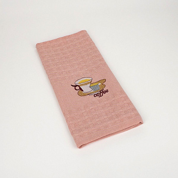 Полотенце кухонное 40х60 розовый