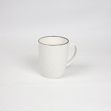 Кружка керамическая 350мл белый XDJ-1948