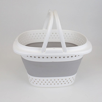 Корзина складная 43х32х29см серый