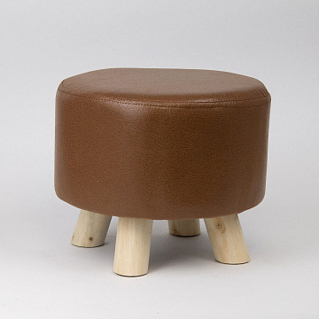 Подставка, табурет 26х26х24см коричневый