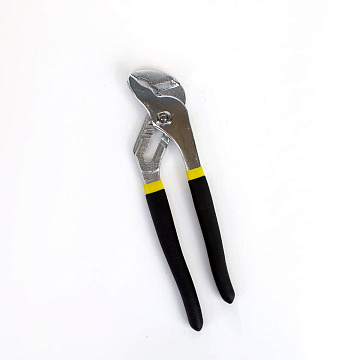 Клещи переставные скользящие 177мм диапазон 0-40мм обрезинен