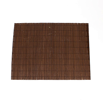 Салфетка сервировочная бамбук 30х40см темно-коричневый