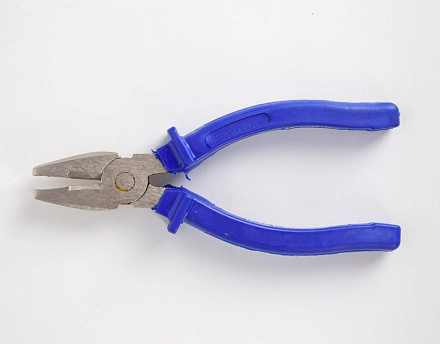 Плоскогубцы комбинированные 160мм сталь инструментальная, пластиковые ручки