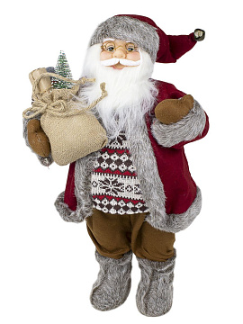 Фигурка Санта Клаус 83х19х35см микс
