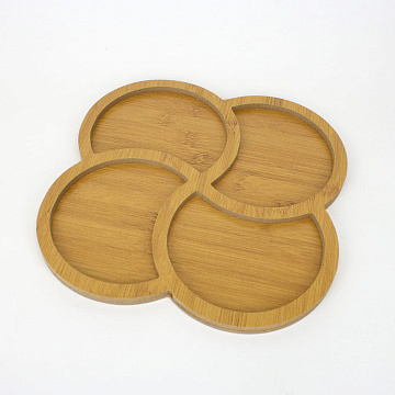 Менажница 26см бамбук DVL-1001591