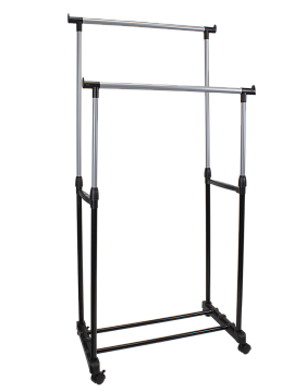 Вешалка напольная для одежды 69х37х138см