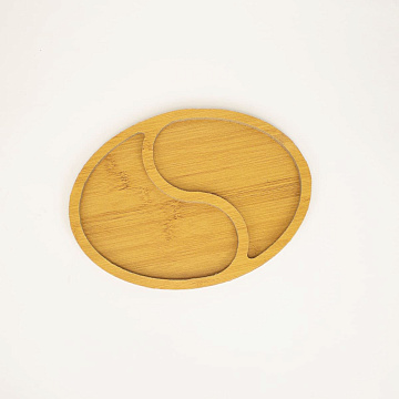 Менажница 26х20см бамбук