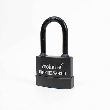 Замок навесной с длинной дужкой 80мм микс