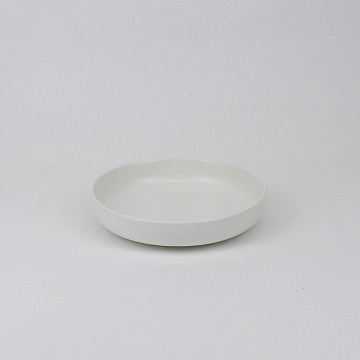 Тарелка керамика 21см белый