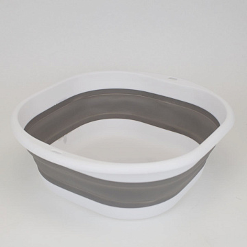 Таз складной 10л, серый