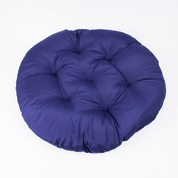 Подушка 60х8 см, темно-синий