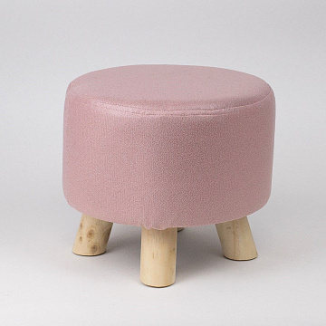 Подставка, табурет 26х26х24см розовый