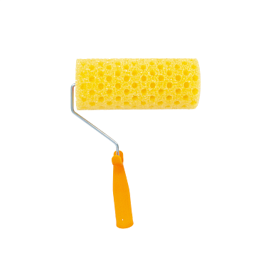 Валик СТРУКТУРНЫЙ поролоновый горошек 180мм ручка 6мм