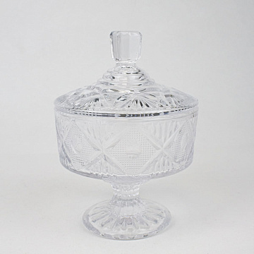 Сахарница с крышкой 14,5х12,5см