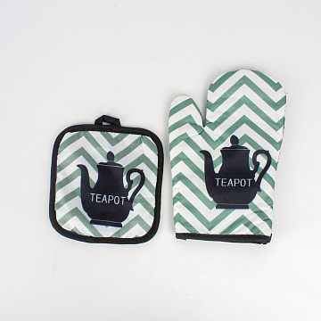 Набор кухонный Teapot рукавица, прихватка