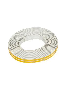 Уплотнитель дверной 8х2мм I профиль 12м белый