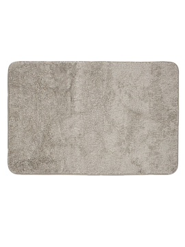 Коврик для ванной комнаты 60х90см,светло-серый, полиэстер
