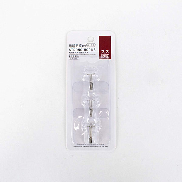 Набор крючков 5,5х3,6см 3шт DO34235-69