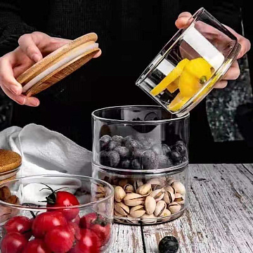 Набор емкостей для специй 3шт 6x11см